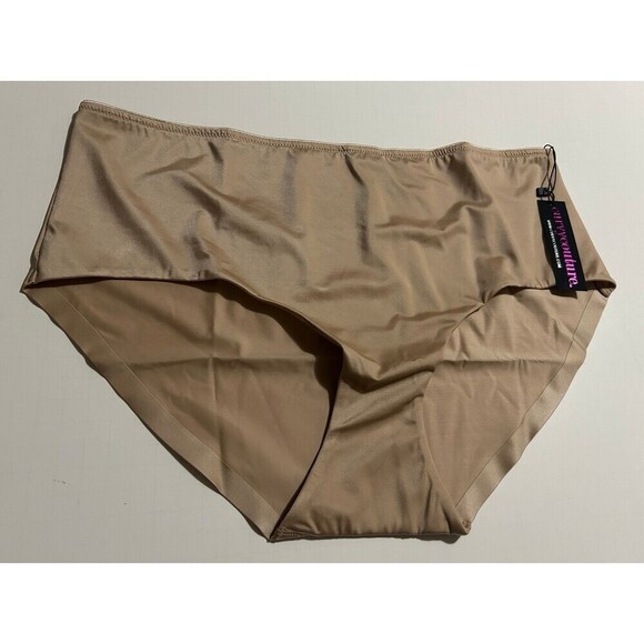 Lot of 3 Curvy Couture Women's Essential Boyshorts size L Bombshell Nude Color - Picture 3 of 5